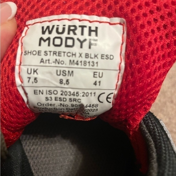 Wurth Modyf Workwear Shoes size 8.M Men NWT - Picture 2 of 10